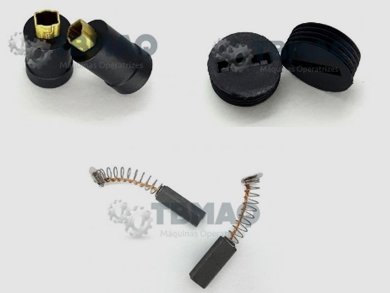 Kit Escova, Suporte e Tampa em Avan�o Autom�tico para Fresadoras