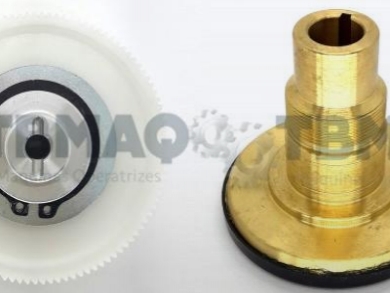 Engrenagem de Nylon e Engrenagem de Bronze para  Avan�o Autom�tico
